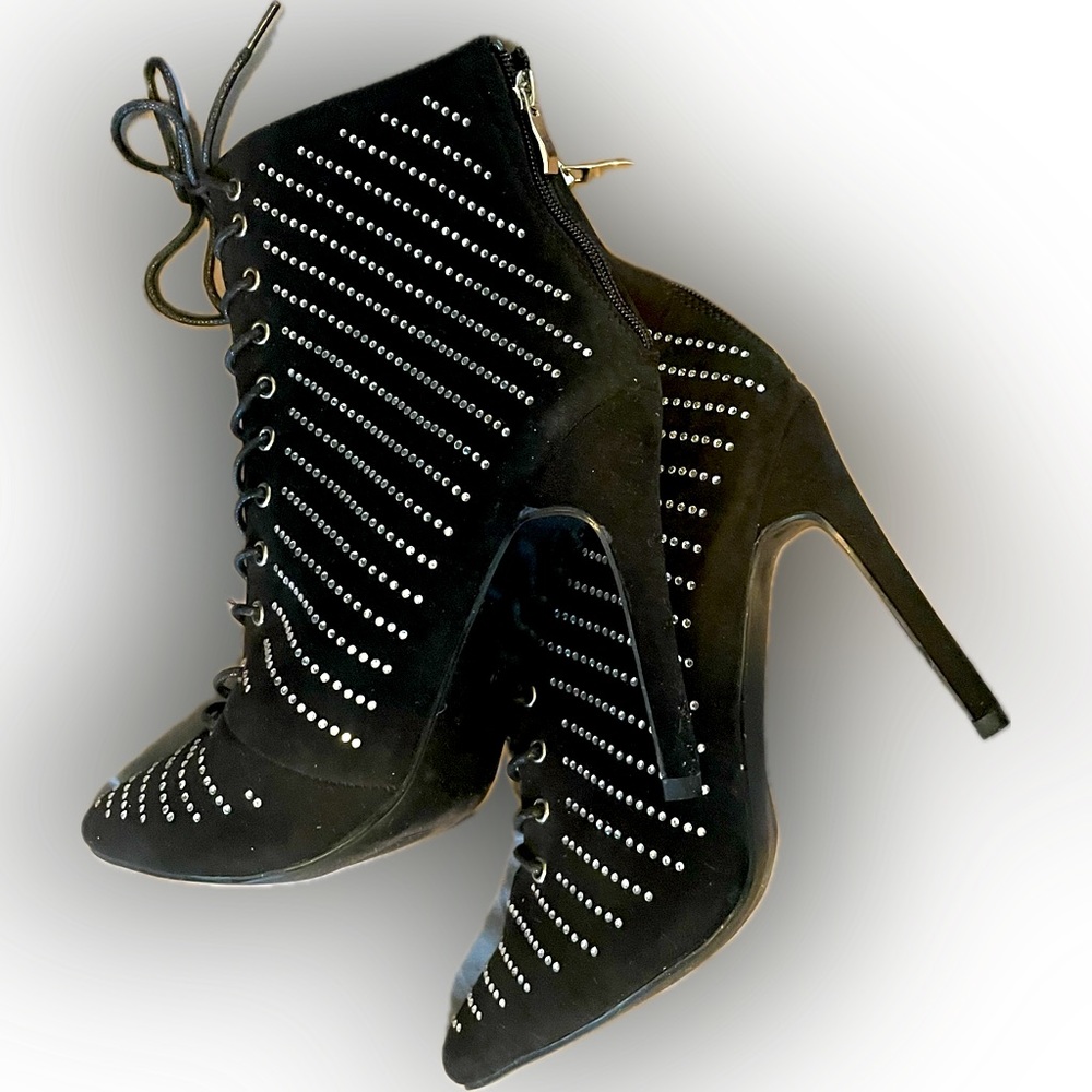 Rhinestone heels